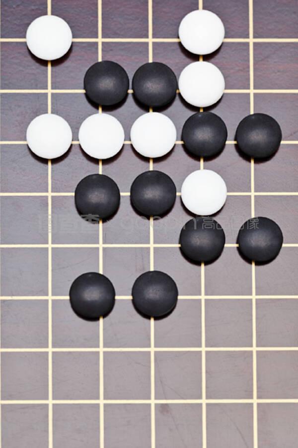 上图为围棋中石头的位置