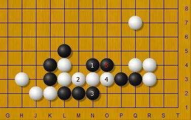 围棋实战技巧 此局部黑有经典手筋 值得牢记