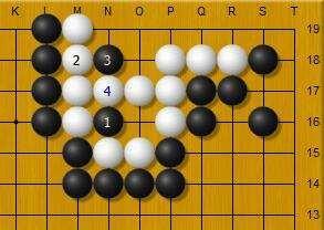 围棋死活练习 黑先 把握好次序一举歼敌